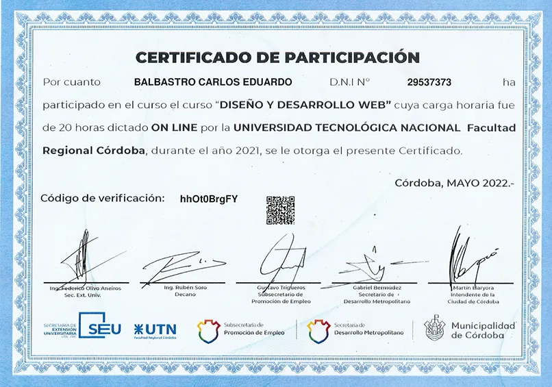 2022 Certificado Politécnico